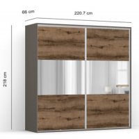 DRESSING LEX 221-218-66 C GRI/DMON/O